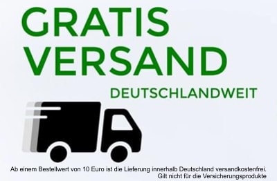 Effektkennzeichen Deutschland mit Wunschtext - Schilder online kaufen