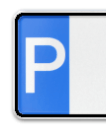 Parkplatzschild KFZ-Kennzeichen ✓ günstig online bestellen